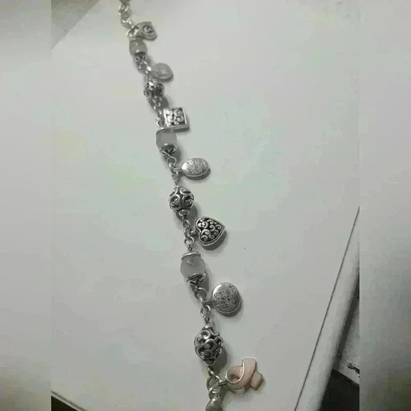 Brighton POWER OF PINK 2007 Breast Cancer Charm Bracelet - Retired - Picture 5 of 5